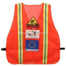 Simple reflective safety coat